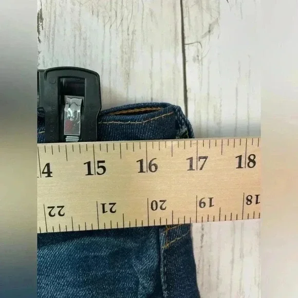 Levi Strauss 514 dark was jeans size W 34 L 30 - Picture 7 of 8